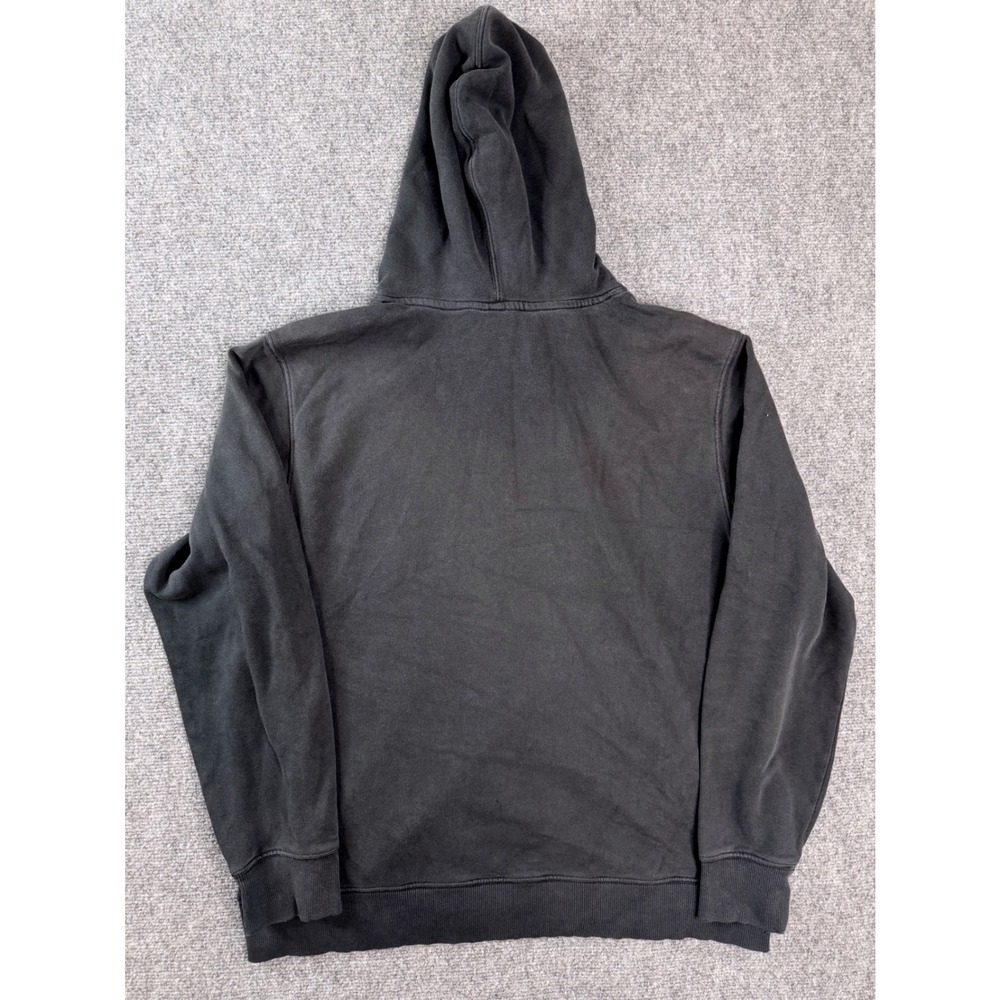 The North Face Mens Hoodie Large Black Pullover‎ Big Logo Fleece Sweatshirt L - Picture 7 of 7